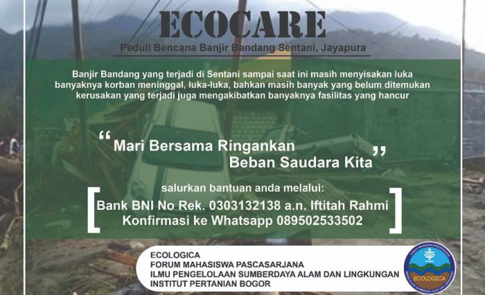 Ecocare-banjir-Sentani-2019
