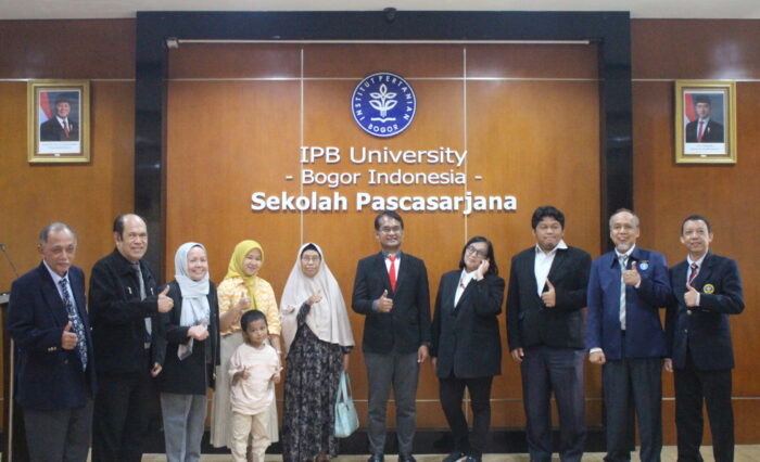 Sidang Promosi Doktor PSL IPB University an. Roy Wangintan