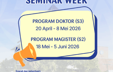 Seminar week up