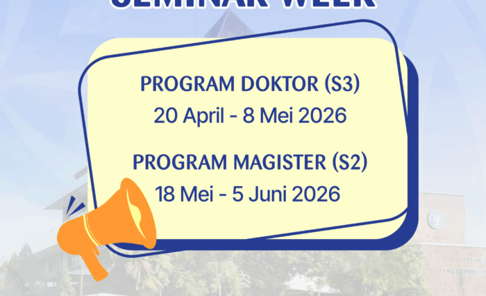 Seminar week up